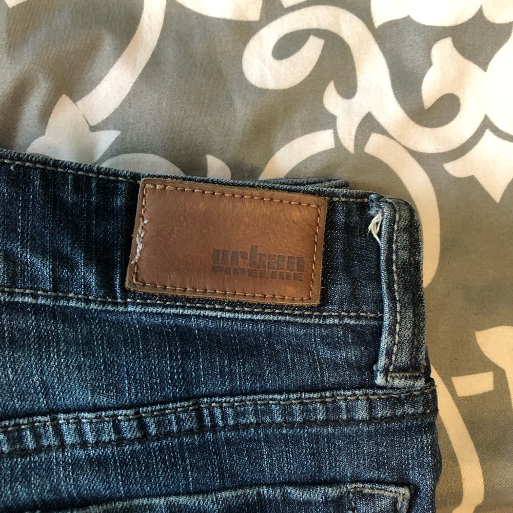 Men’s 32x30 Faded Slim Straight Jeans - Picture 3 of 4